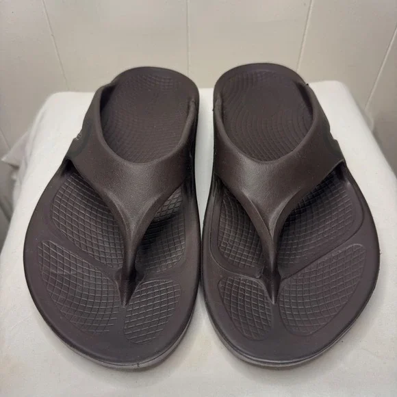 OOFOS OOriginal Sport Recovery Sandals Mocha Brown Men's 9 Women's 11 EU 42 - Picture 2 of 6